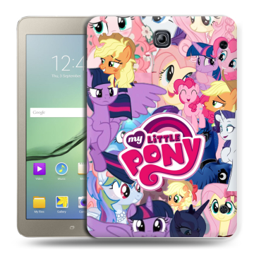 Силиконовый чехол на Samsung Galaxy Tab S2 8.0 с принтом My little pony Дружба чудо