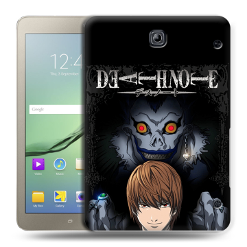 Силиконовый чехол на Samsung Galaxy Tab S2 8.0 с принтом Death note Тетрадь смерти