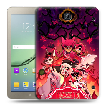 Силиконовый чехол на Samsung Galaxy Tab S2 8.0 с принтом Hazbin Hotel Отель Хазбин Силиконовый чехол на Samsung Galaxy Tab S2 8.0 с принтом Hazbin Hotel Отель Хазбин