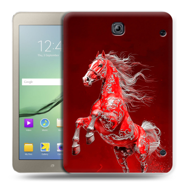 Силиконовый чехол на Samsung Galaxy Tab S2 8.0 с принтом Новый год