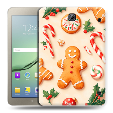 Силиконовый чехол на Samsung Galaxy Tab S2 8.0 с принтом Новый год
