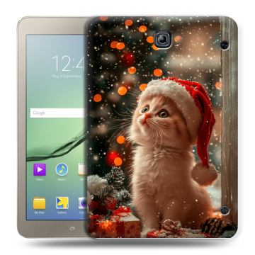 Силиконовый чехол на Samsung Galaxy Tab S2 8.0 с принтом Новый год
