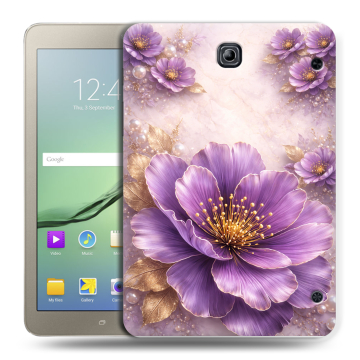 Силиконовый чехол на Samsung Galaxy Tab S2 8.0 с принтом женский