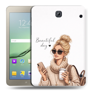 Силиконовый чехол на Samsung Galaxy Tab S2 8.0 с принтом женский Силиконовый чехол на Samsung Galaxy Tab S2 8.0 с принтом женский