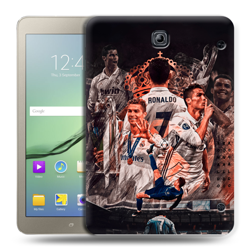 Силиконовый чехол на Samsung Galaxy Tab S2 8.0 с принтом Реал Роналдо Real Ronaldo Силиконовый чехол на Samsung Galaxy Tab S2 8.0 с принтом Реал Роналдо Real Ronaldo