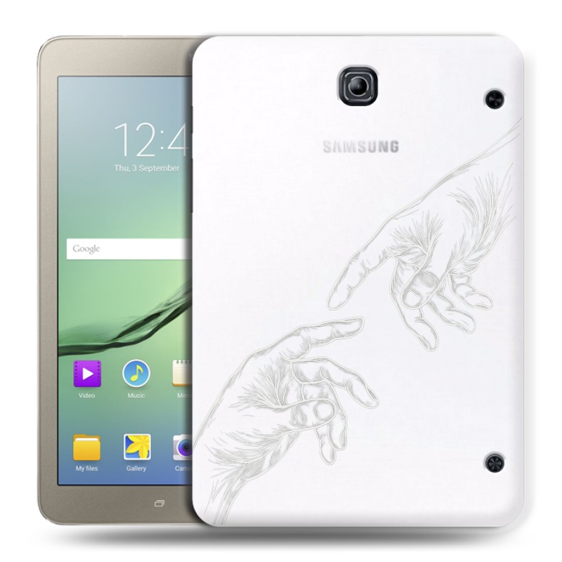 Силиконовый чехол на Samsung Galaxy Tab S2 8.0 с принтом Сотворение мира Силиконовый чехол на Samsung Galaxy Tab S2 8.0 с принтом Сотворение мира