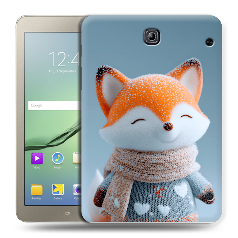 Силиконовый чехол на Samsung Galaxy Tab S2 8.0 с принтом Лиса Силиконовый чехол на Samsung Galaxy Tab S2 8.0 с принтом Лиса