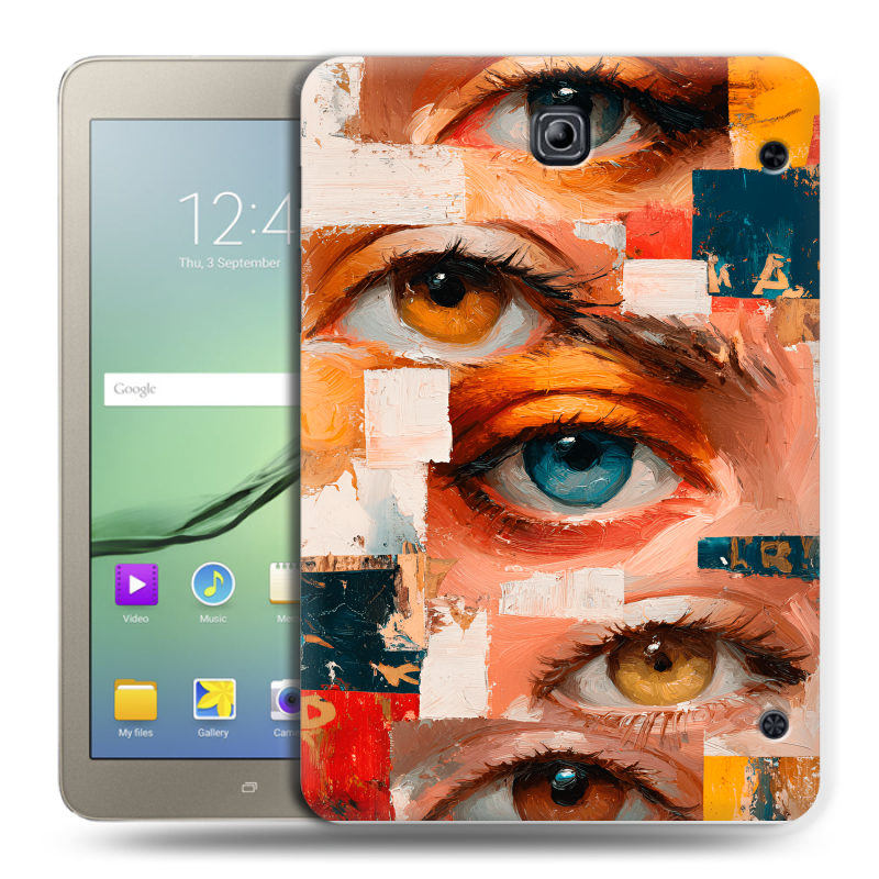 Силиконовый чехол на Samsung Galaxy Tab S2 8.0 с принтом Модный принт Силиконовый чехол на Samsung Galaxy Tab S2 8.0 с принтом Модный принт