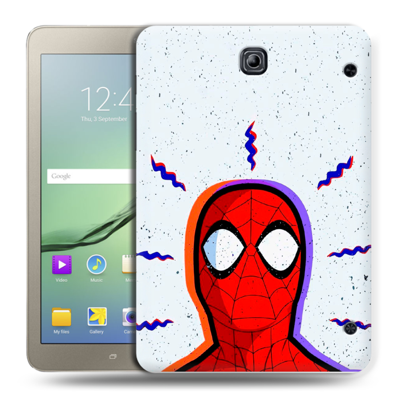 Силиконовый чехол на Samsung Galaxy Tab S2 8.0 с принтом Spiderman Человек паук Силиконовый чехол на Samsung Galaxy Tab S2 8.0 с принтом Spiderman Человек паук