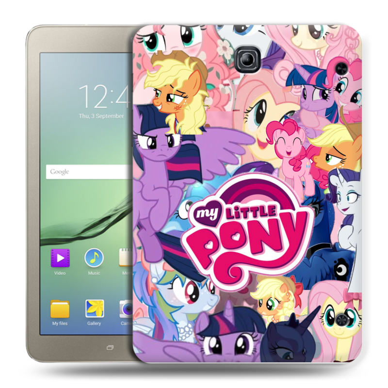 Силиконовый чехол на Samsung Galaxy Tab S2 8.0 с принтом My little pony Дружба чудо Силиконовый чехол на Samsung Galaxy Tab S2 8.0 с принтом My little pony Дружба чудо
