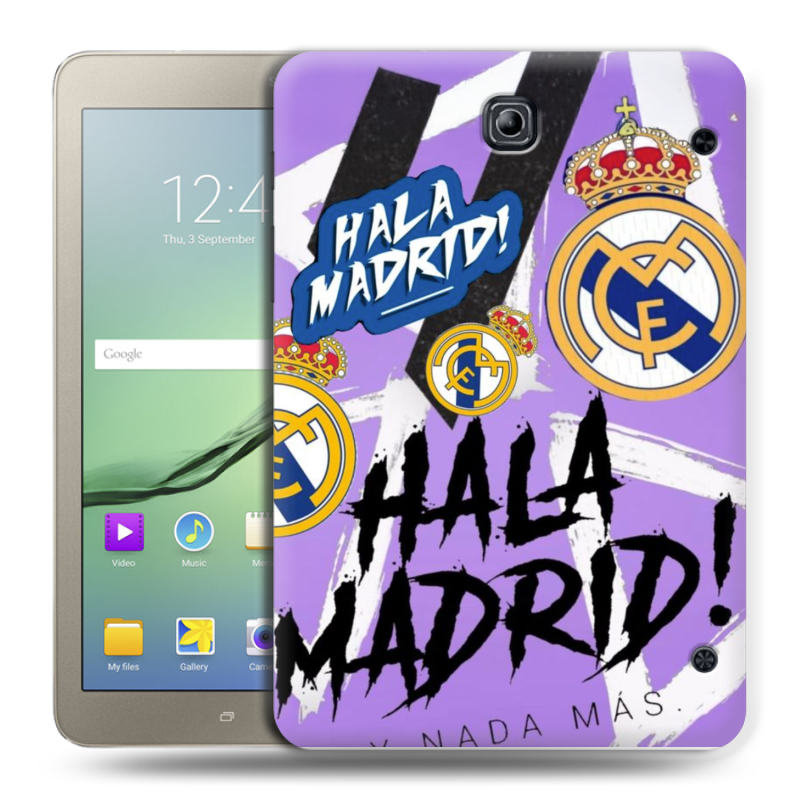 Силиконовый чехол на Samsung Galaxy Tab S2 8.0 с принтом Real Madrid Реал Мадрид Силиконовый чехол на Samsung Galaxy Tab S2 8.0 с принтом Real Madrid Реал Мадрид