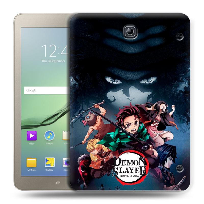 Силиконовый чехол на Samsung Galaxy Tab S2 8.0 с принтом Demon Slayer Клинок рассекающий демонов Силиконовый чехол на Samsung Galaxy Tab S2 8.0 с принтом Demon Slayer Клинок рассекающий демонов