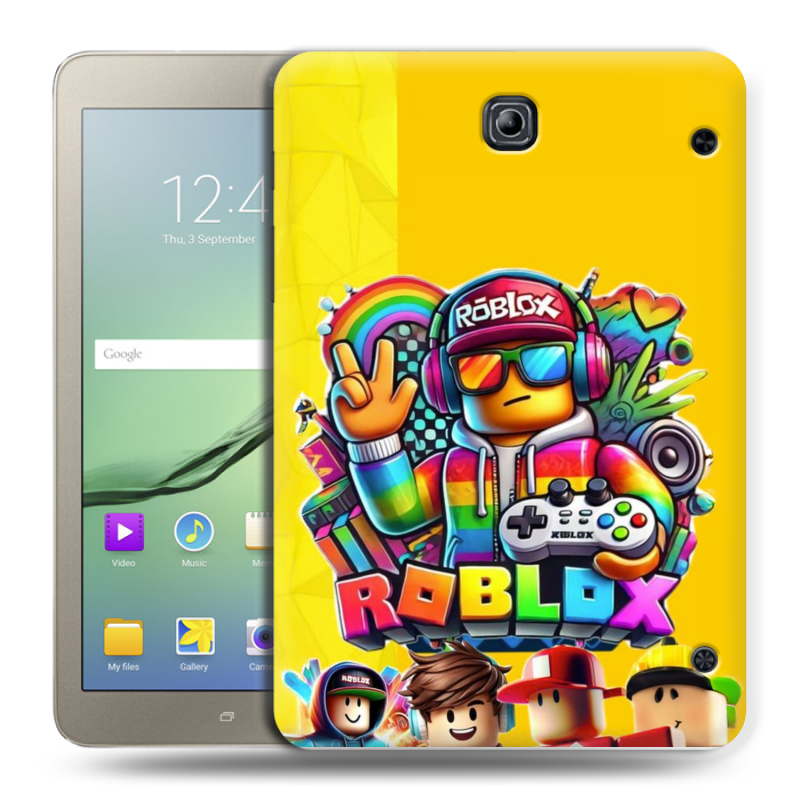 Силиконовый чехол на Samsung Galaxy Tab S2 8.0 с принтом Roblox Роблокс Силиконовый чехол на Samsung Galaxy Tab S2 8.0 с принтом Roblox Роблокс
