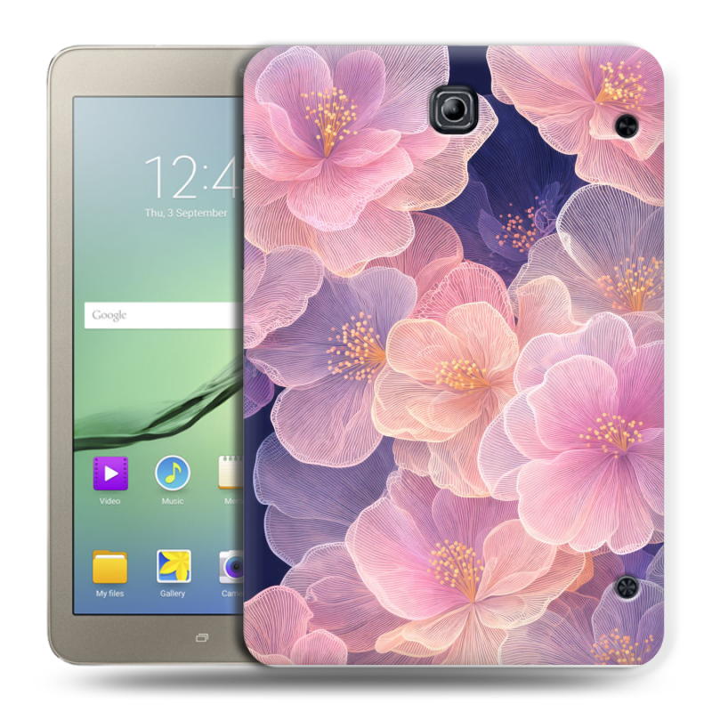 Силиконовый чехол на Samsung Galaxy Tab S2 8.0 с принтом женский Силиконовый чехол на Samsung Galaxy Tab S2 8.0 с принтом женский