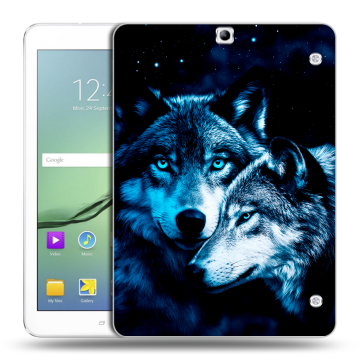 Силиконовый чехол на планшета Samsung Galaxy Tab S2 9.7 с принтом Волки Силиконовый чехол на планшета Samsung Galaxy Tab S2 9.7 с принтом Волки