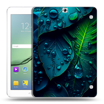 Силиконовый чехол на планшета Samsung Galaxy Tab S2 9.7 с принтом Листья Силиконовый чехол на планшета Samsung Galaxy Tab S2 9.7 с принтом Листья