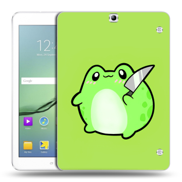Силиконовый чехол на Samsung Galaxy Tab S2 9.7 с принтом Лягушенок Силиконовый чехол на Samsung Galaxy Tab S2 9.7 с принтом Лягушенок