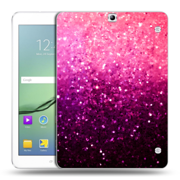 Силиконовый чехол на Samsung Galaxy Tab S2 9.7 с принтом Блестки
