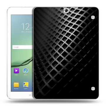 Силиконовый чехол на Samsung Galaxy Tab S2 9.7 с принтом Текстура металла Силиконовый чехол на Samsung Galaxy Tab S2 9.7 с принтом Текстура металла