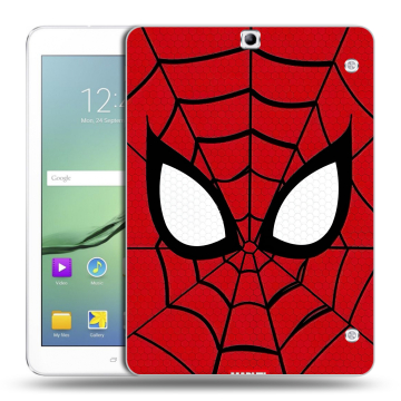 Силиконовый чехол на Samsung Galaxy Tab S2 9.7 с принтом человек паук spiderman