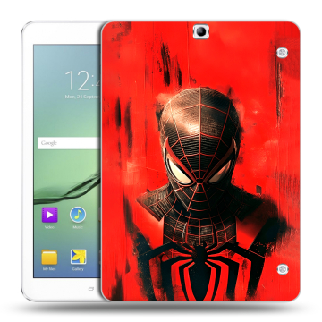 Силиконовый чехол на Samsung Galaxy Tab S2 9.7 с принтом человек паук spiderman Силиконовый чехол на Samsung Galaxy Tab S2 9.7 с принтом человек паук spiderman