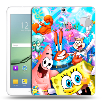 Силиконовый чехол на Samsung Galaxy Tab S2 9.7 с принтом спанчбоб спанч боб Силиконовый чехол на Samsung Galaxy Tab S2 9.7 с принтом спанчбоб спанч боб