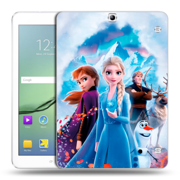 Силиконовый чехол на Samsung Galaxy Tab S2 9.7 с принтом Холодное сердце Frozen Силиконовый чехол на Samsung Galaxy Tab S2 9.7 с принтом Холодное сердце Frozen