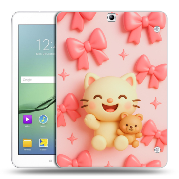 Силиконовый чехол на Samsung Galaxy Tab S2 9.7 с принтом для девочек