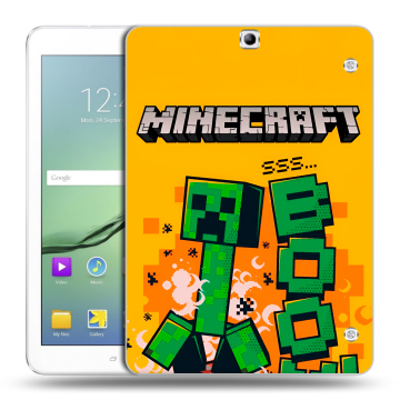 Силиконовый чехол на Samsung Galaxy Tab S2 9.7 с принтом Майнкрафт Minecraft Силиконовый чехол на Samsung Galaxy Tab S2 9.7 с принтом Майнкрафт Minecraft