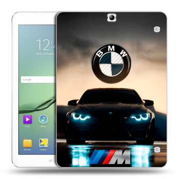 Силиконовый чехол на Samsung Galaxy Tab S2 9.7 с принтом БМВ BMW