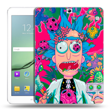 Силиконовый чехол на Samsung Galaxy Tab S2 9.7 с принтом Рик и Морти Rick Morty Силиконовый чехол на Samsung Galaxy Tab S2 9.7 с принтом Рик и Морти Rick Morty
