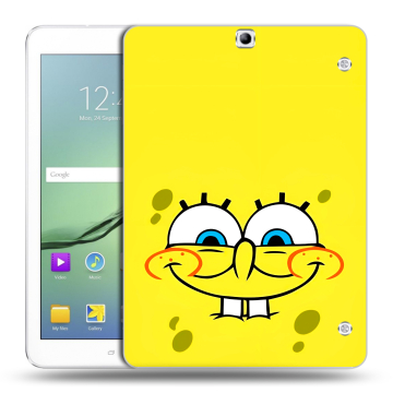 Силиконовый чехол на Samsung Galaxy Tab S2 9.7 с принтом спанчбоб спанч боб Силиконовый чехол на Samsung Galaxy Tab S2 9.7 с принтом спанчбоб спанч боб