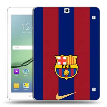 Силиконовый чехол на Samsung Galaxy Tab S2 9.7 с принтом Барселона Barcelona