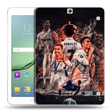 Силиконовый чехол на Samsung Galaxy Tab S2 9.7 с принтом Реал Роналдо Real Ronaldo Силиконовый чехол на Samsung Galaxy Tab S2 9.7 с принтом Реал Роналдо Real Ronaldo