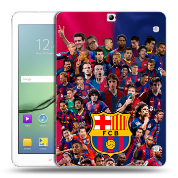 Силиконовый чехол на Samsung Galaxy Tab S2 9.7 с принтом Барселона Barcelona Силиконовый чехол на Samsung Galaxy Tab S2 9.7 с принтом Барселона Barcelona