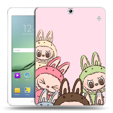 Силиконовый чехол на Samsung Galaxy Tab S2 9.7 с принтом Лабубу