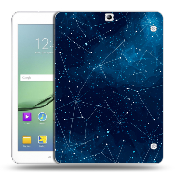 Силиконовый чехол на Samsung Galaxy Tab S2 9.7 с принтом Космос звезды