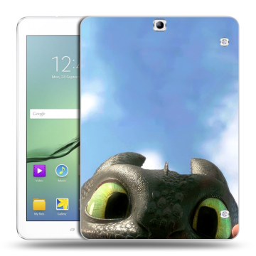 Силиконовый чехол на Samsung Galaxy Tab S2 9.7 с принтом Как приручить дракона Силиконовый чехол на Samsung Galaxy Tab S2 9.7 с принтом Как приручить дракона
