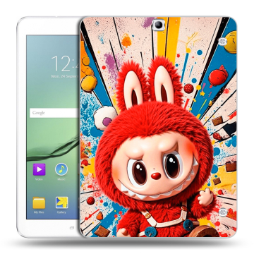 Силиконовый чехол на Samsung Galaxy Tab S2 9.7 с принтом Labubu Лабубу Силиконовый чехол на Samsung Galaxy Tab S2 9.7 с принтом Labubu Лабубу