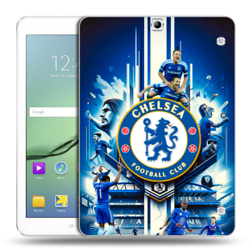 Силиконовый чехол на Samsung Galaxy Tab S2 9.7 с принтом Chelsea Челси