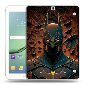 Силиконовый чехол на Samsung Galaxy Tab S2 9.7 с принтом Batman Бэтмен