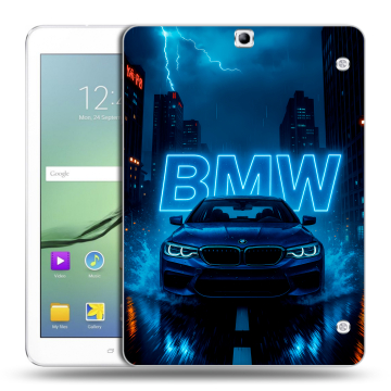 Силиконовый чехол на Samsung Galaxy Tab S2 9.7 с принтом BMW БМВ Силиконовый чехол на Samsung Galaxy Tab S2 9.7 с принтом BMW БМВ