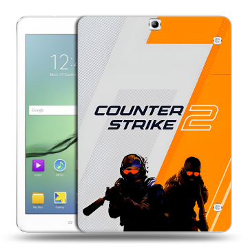 Силиконовый чехол на Samsung Galaxy Tab S2 9.7 с принтом Counter Strike Силиконовый чехол на Samsung Galaxy Tab S2 9.7 с принтом Counter Strike