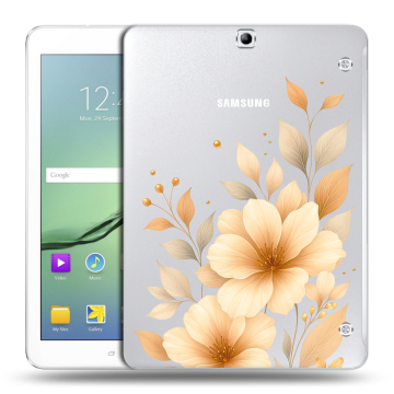 Силиконовый чехол на Samsung Galaxy Tab S2 9.7 с принтом для девушки