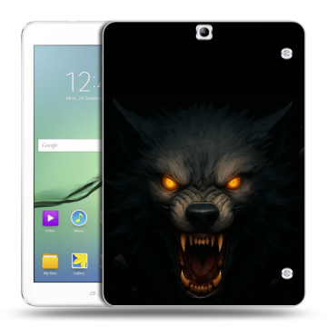 Силиконовый чехол на Samsung Galaxy Tab S2 9.7 с принтом Волк