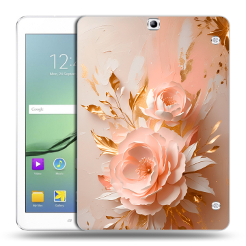 Силиконовый чехол на Samsung Galaxy Tab S2 9.7 с принтом женский