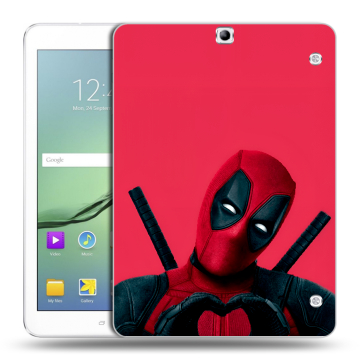 Силиконовый чехол на Samsung Galaxy Tab S2 9.7 с принтом Дедпул Deadpool