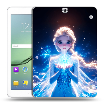 Силиконовый чехол на Samsung Galaxy Tab S2 9.7 с принтом Холодное сердце Frozen Силиконовый чехол на Samsung Galaxy Tab S2 9.7 с принтом Холодное сердце Frozen