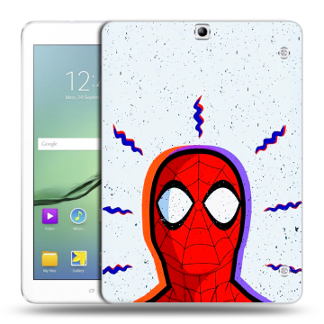 Силиконовый чехол на Samsung Galaxy Tab S2 9.7 с принтом Spiderman Человек паук
