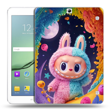 Силиконовый чехол на Samsung Galaxy Tab S2 9.7 с принтом Labubu Лабубу
